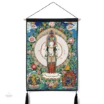 Thangka colorée pour décoration spirituelle