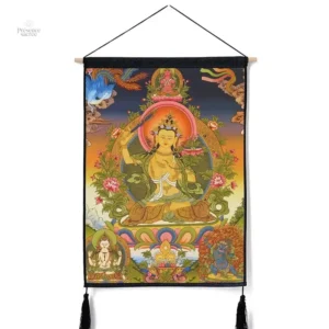 Art Thangka traditionnel pour la méditation