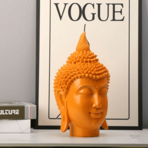 Tête de Bouddha aux couleurs vibrantes pour votre intérieur