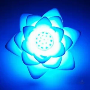 Éclairage apaisant en forme de lotus, style zen