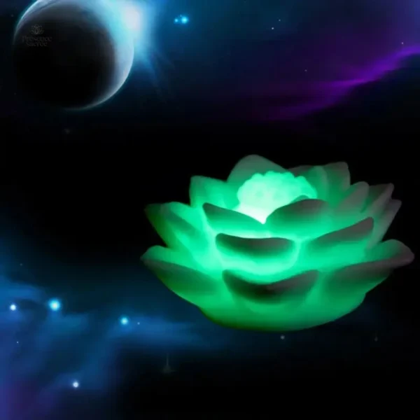 Veilleuse design Lotus pour une atmosphère tranquille