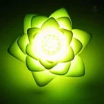 Fleur de lotus lumineuse pour une déco zen harmonieuse